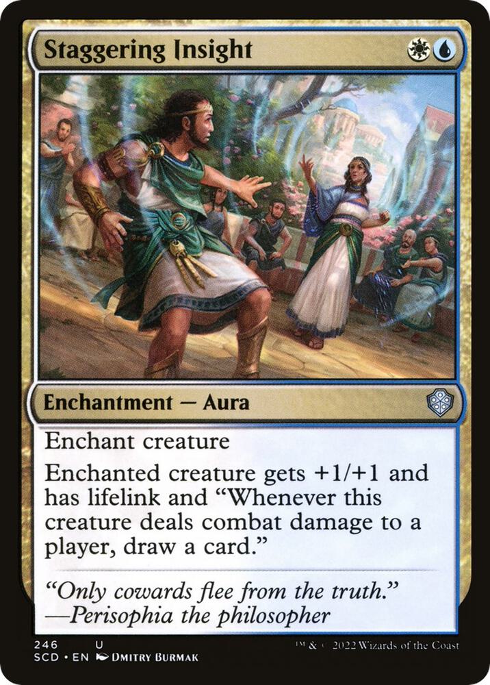 Staggering Insight 246/352 (Starter Commander Decks)  | Good Games Modbury
