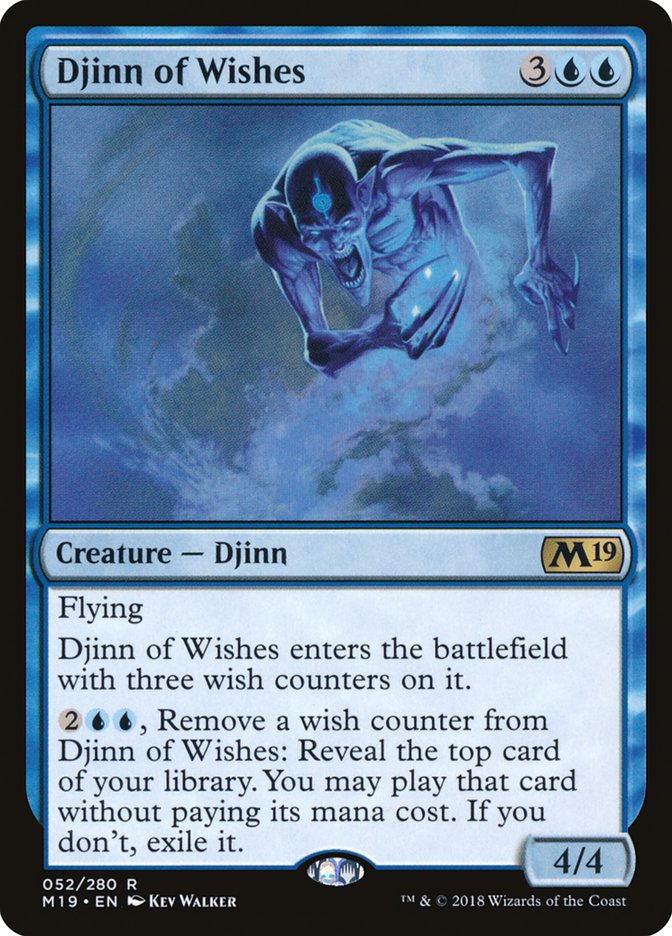 Djinn of Wishes [Core Set 2019] | Good Games Modbury