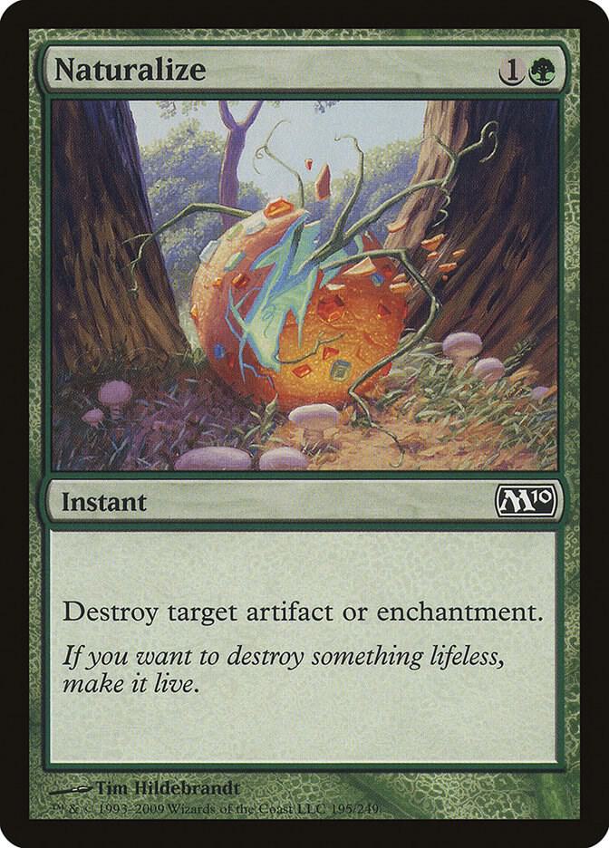 Naturalize 195/249 (Magic 2010 (M10))  | Good Games Modbury