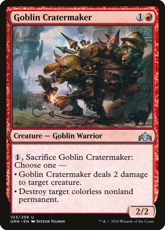 Goblin Cratermaker [Guilds of Ravnica] | Good Games Modbury