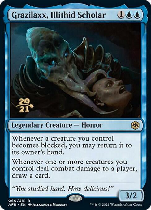 Grazilaxx Illithid Scholar 60s/241 (Prerelease Cards)  - Foil | Good Games Modbury