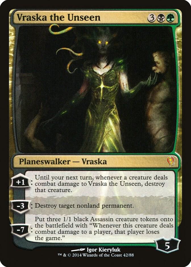 Vraska the Unseen 42/88 (Duel Decks: Jace vs. Vraska)  - Foil | Good Games Modbury