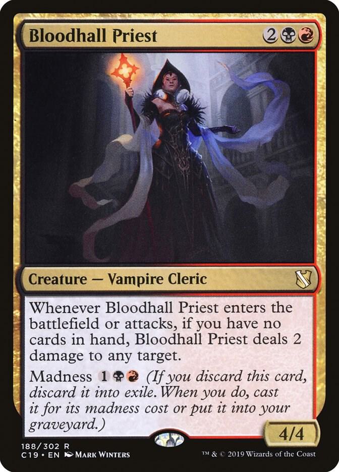 Bloodhall Priest 188/302 (Commander 2019)  | Good Games Modbury