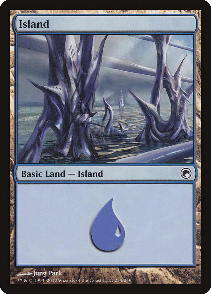 Island (234) [Scars of Mirrodin] | Good Games Modbury