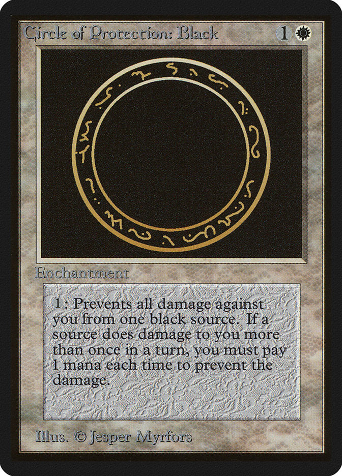 Circle of Protection: Black [Beta Edition] | Good Games Modbury