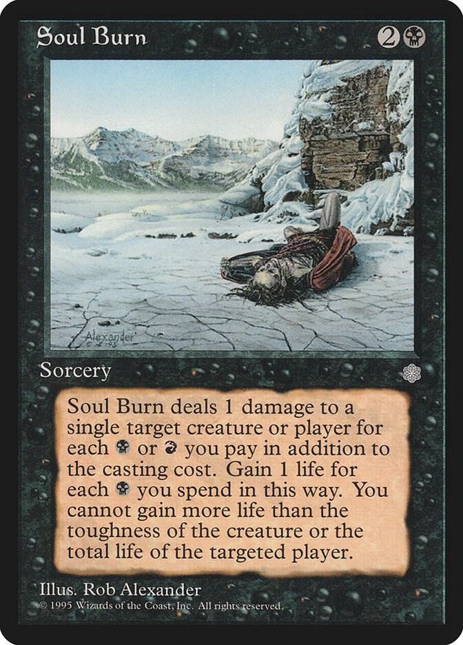 Soul Burn 161/383 (Ice Age)  | Good Games Modbury