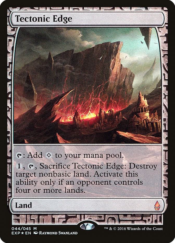 Tectonic Edge 44/45 (Zendikar Expeditions)  - Foil | Good Games Modbury