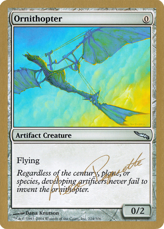 Ornithopter (Aeo Paquette) [World Championship Decks 2004] | Good Games Modbury