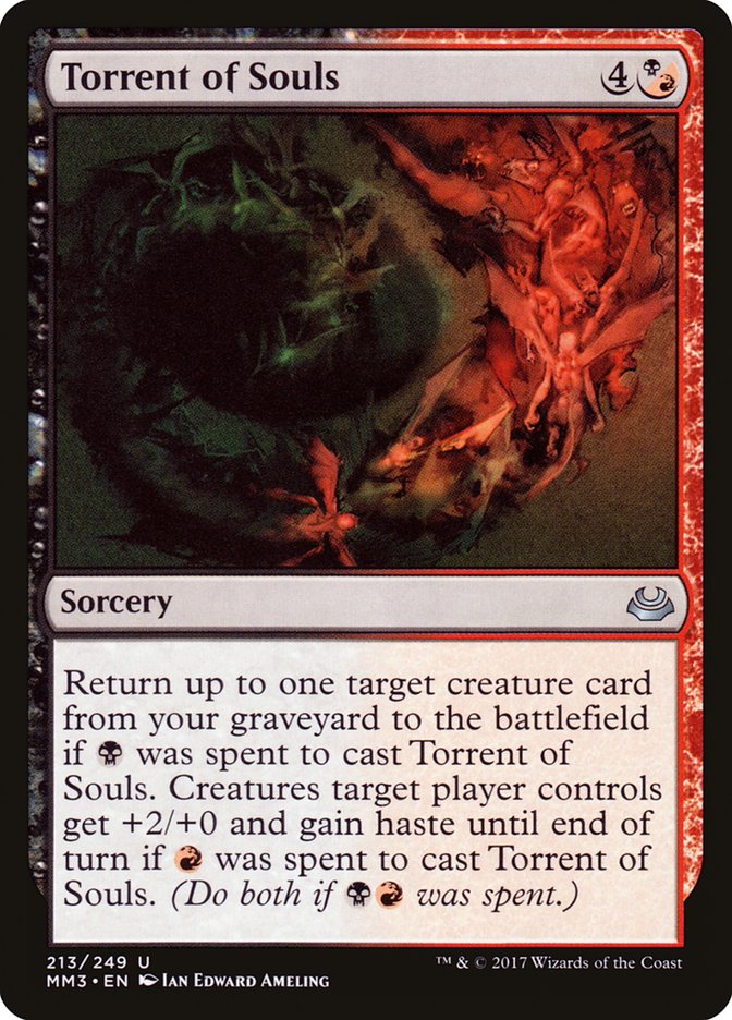 Torrent of Souls 213/249 (Modern Masters 2017)  | Good Games Modbury