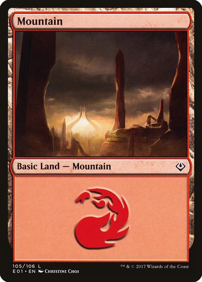 Mountain 105/106 (Archenemy: Nicol Bolas)  | Good Games Modbury