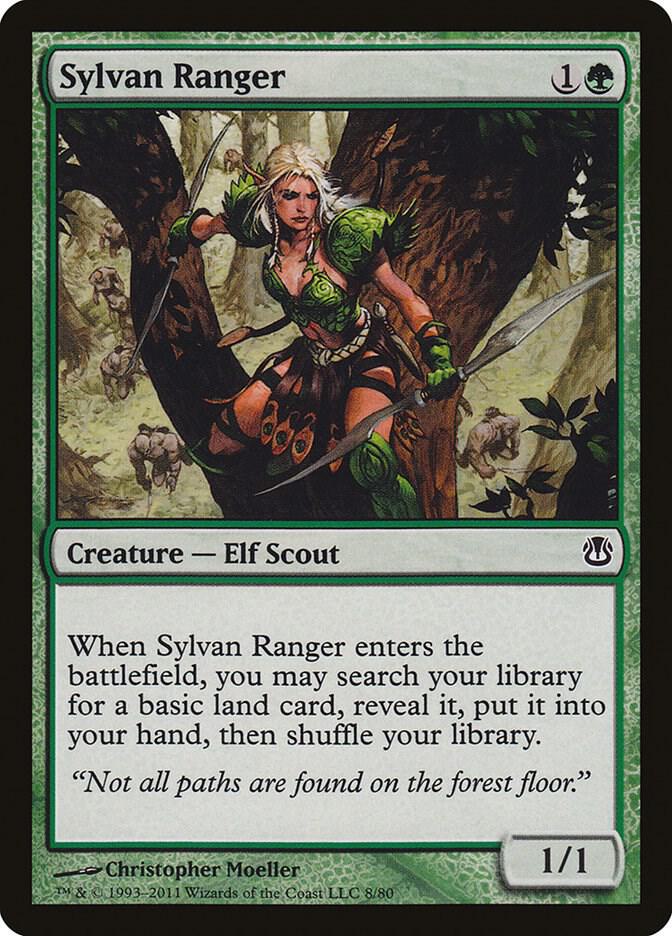 Sylvan Ranger 8/80 (Duel Decks: Ajani vs. Nicol Bolas)  | Good Games Modbury