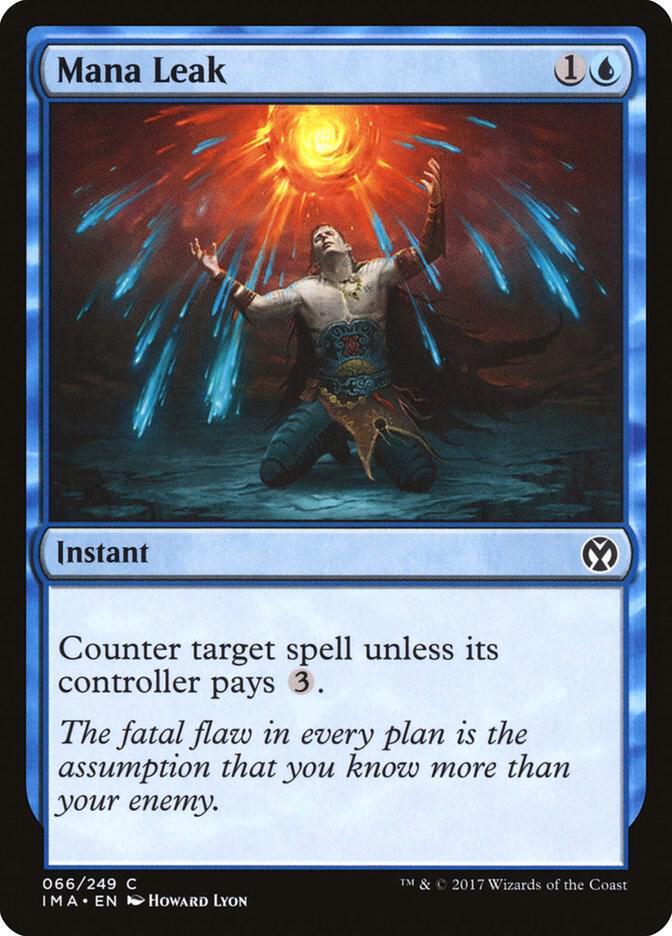 Mana Leak 66/249 (Iconic Masters)  - Foil | Good Games Modbury