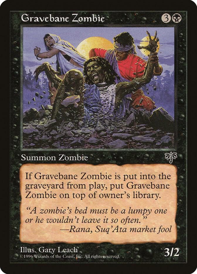 Gravebane Zombie 127/350 (Mirage)  | Good Games Modbury
