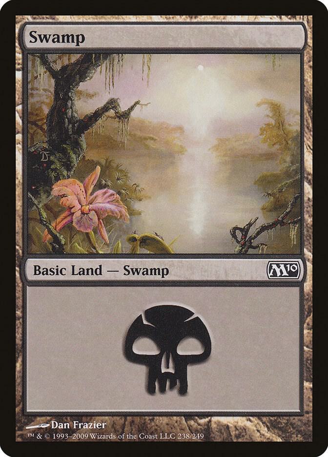 Swamp 238/249 (Magic 2010 (M10))  | Good Games Modbury