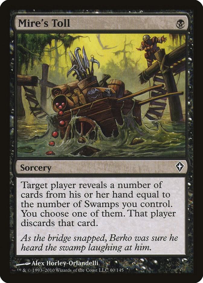 Mire's Toll 60/145 (Worldwake)  - Foil | Good Games Modbury
