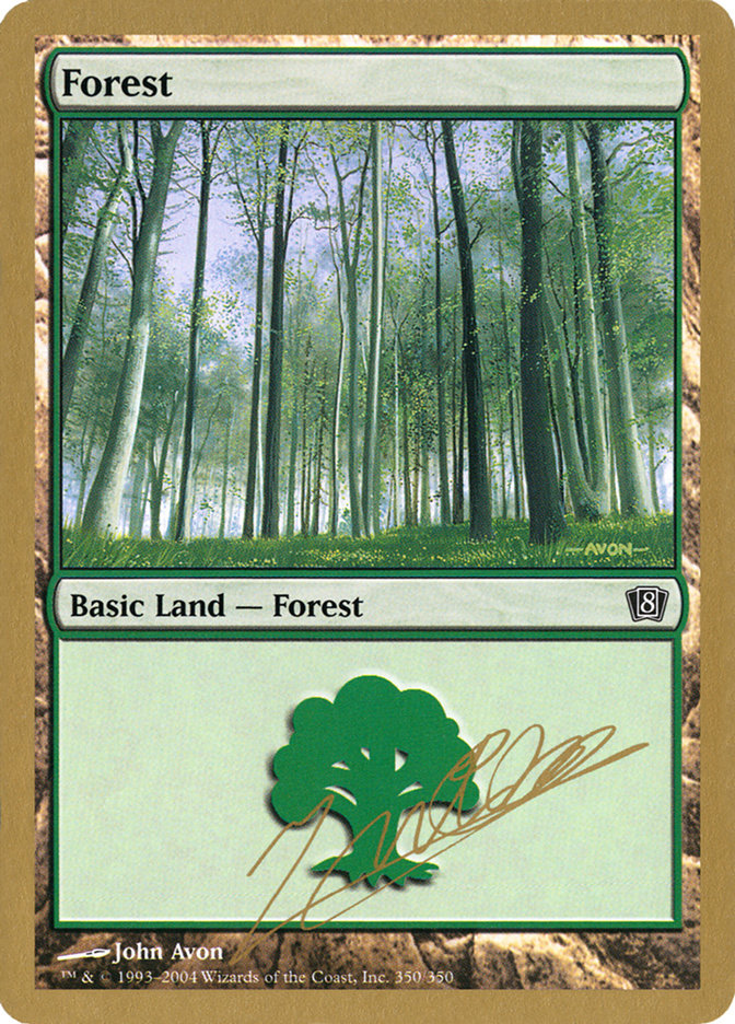 Forest (jn350) (Julien Nuijten) [World Championship Decks 2004] | Good Games Modbury