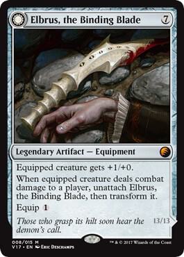 Elbrus, the Binding Blade // Withengar Unbound 8 (From the Vault: Transform)  - Foil | Good Games Modbury