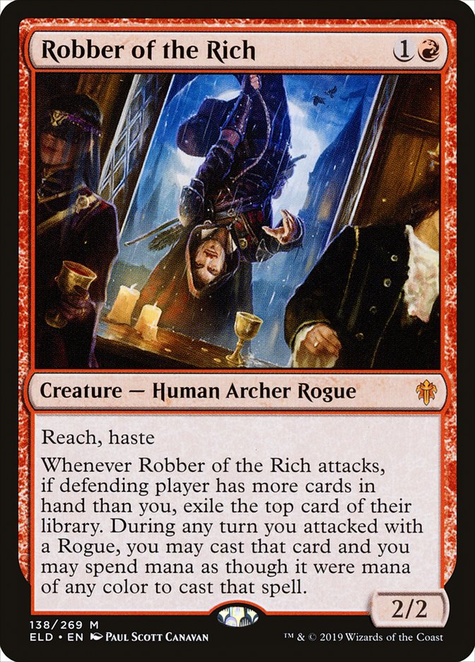 Robber of the Rich 138/269 (Throne of Eldraine)  | Good Games Modbury