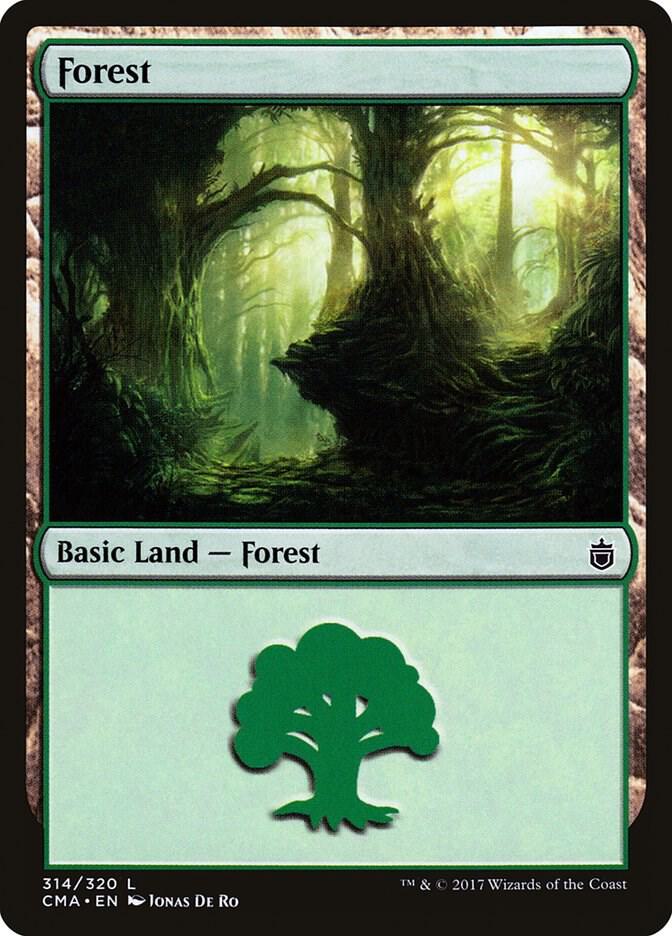 Forest 314/320 (Commander Anthology)  | Good Games Modbury