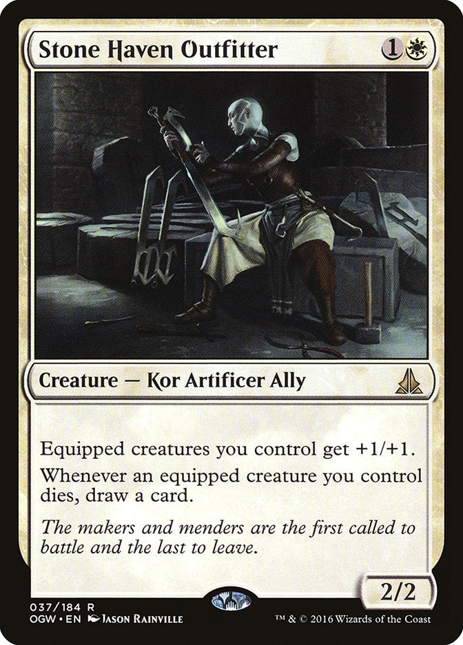 Stone Haven Outfitter 37/184 (Oath of the Gatewatch)  - Foil | Good Games Modbury