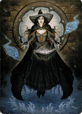 Tasha, the Witch Queen Art Card (76) [Commander Legends: Battle for Baldur's Gate Art Series] | Good Games Modbury