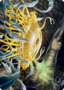 Flumph Art Card Gold Stamped Signature 12 (Art Series: Adventures in the Forgotten Realms)  | Good Games Modbury
