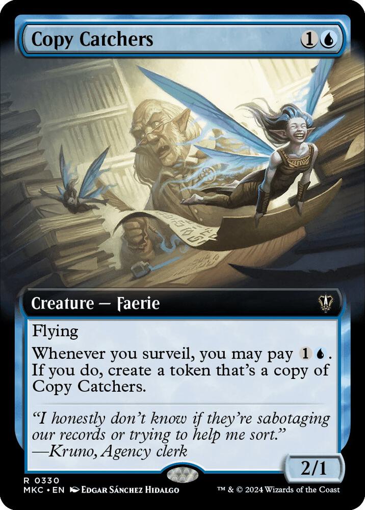 Copy Catchers 330/311 (Commander: Murders at Karlov Manor)  - Extended Art | Good Games Modbury