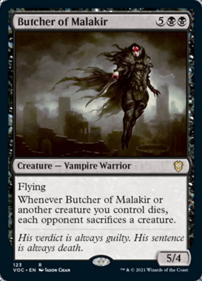 Butcher of Malakir [Innistrad: Crimson Vow Commander] | Good Games Modbury