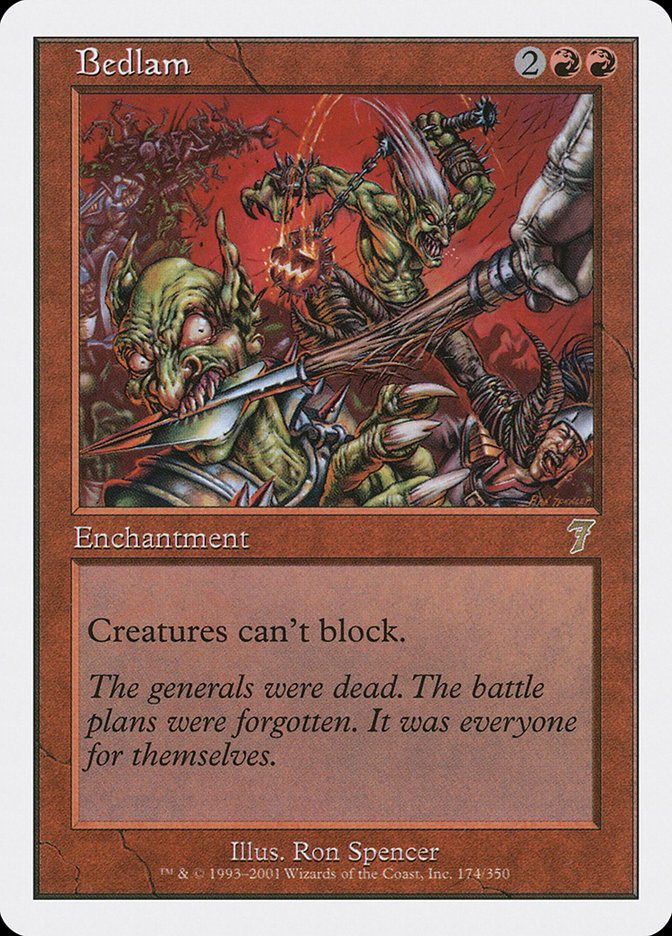 Bedlam 174/350 (7th Edition)  | Good Games Modbury