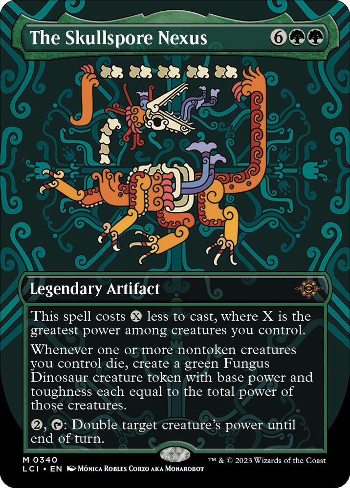 The Skullspore Nexus 340/291 (The Lost Caverns of Ixalan)  - Borderless Foil | Good Games Modbury