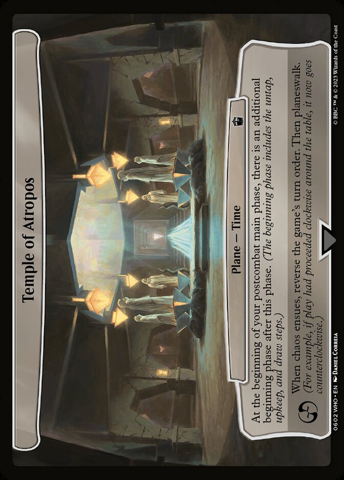 Temple of Atropos 602/331 (Planechase: Universes Beyond: Doctor Who)  | Good Games Modbury
