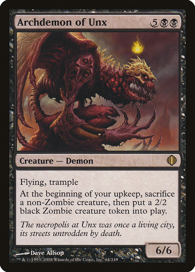Archdemon of Unx 64/249 (Shards of Alara)  | Good Games Modbury