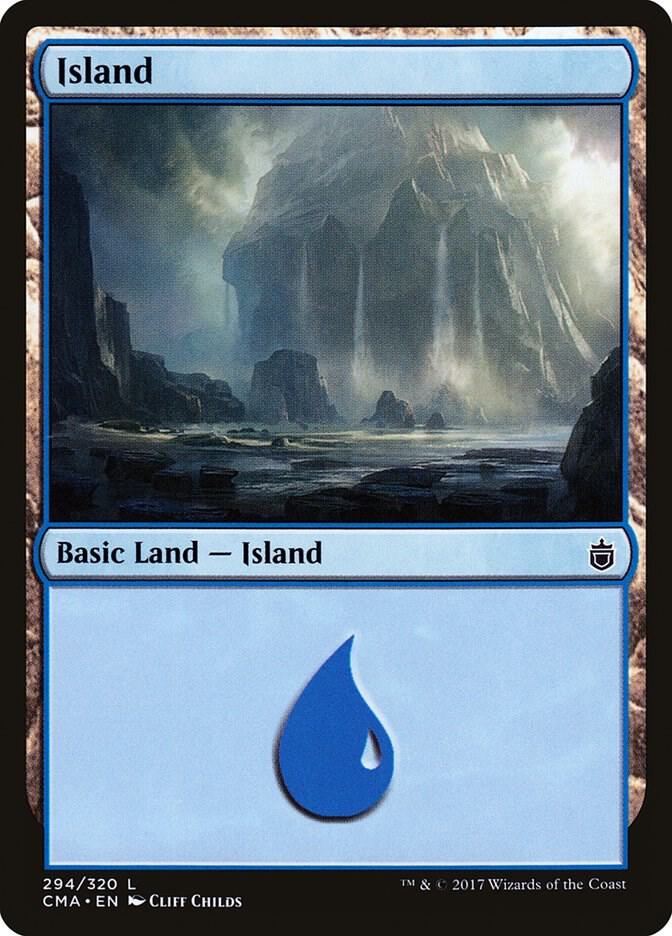 Island 294/320 (Commander Anthology)  | Good Games Modbury