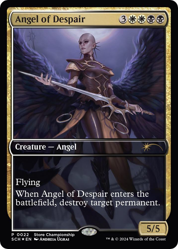 Angel of Despair 22/49 (Game Day & Store Championship Promos)  - Full Art Foil | Good Games Modbury
