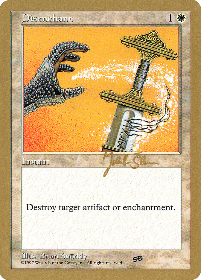 Disenchant (Jakub Slemr) (SB) [World Championship Decks 1997] | Good Games Modbury
