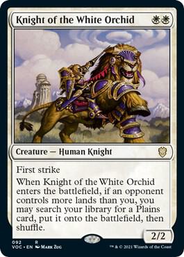 Knight of the White Orchid 92/38 (Commander: Innistrad: Crimson Vow)  | Good Games Modbury