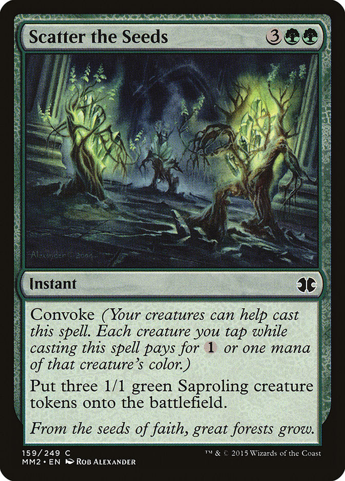Scatter the Seeds 159/249 (Modern Masters 2015)  - Foil | Good Games Modbury