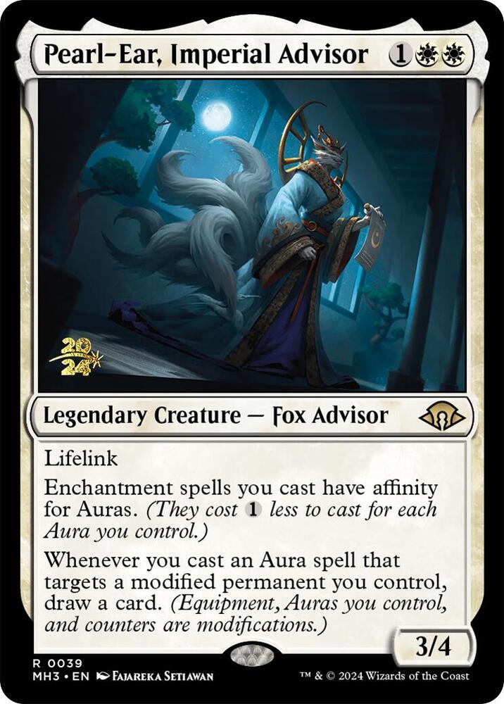 Pearl Ear Imperial Advisor 39s/90 (Prerelease Cards)  - Foil | Good Games Modbury