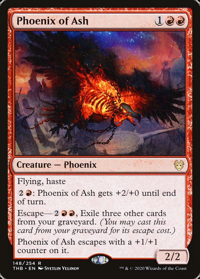 Phoenix of Ash 148/254 (Theros Beyond Death)  | Good Games Modbury