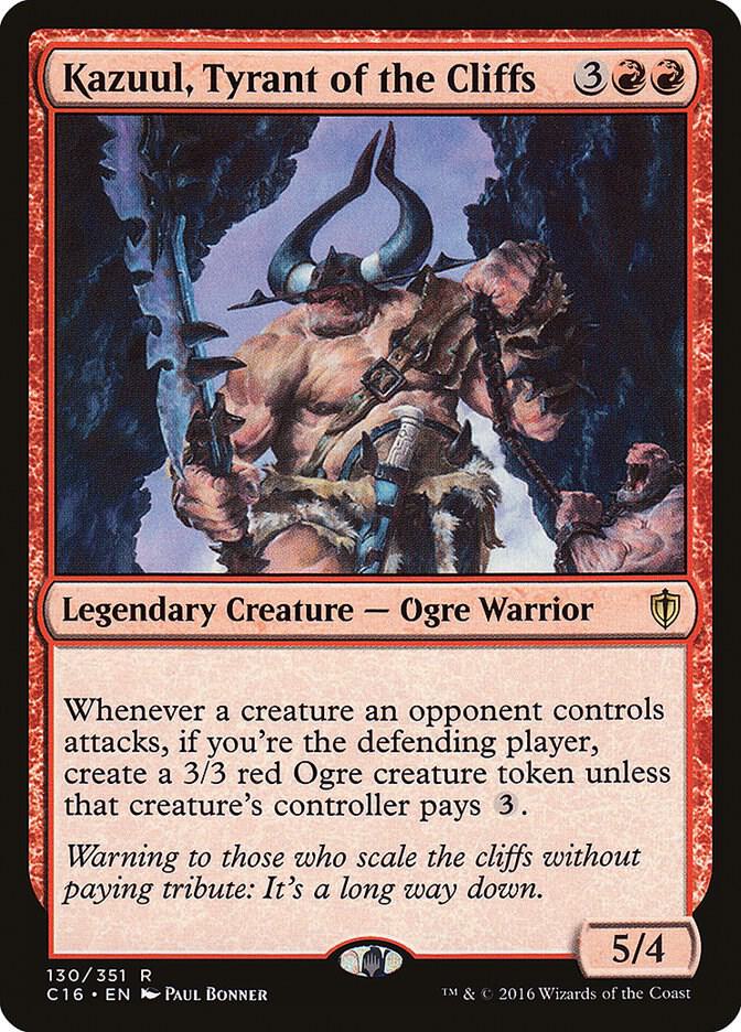 Kazuul Tyrant, of the Cliffs 130/351 (Commander 2016)  | Good Games Modbury