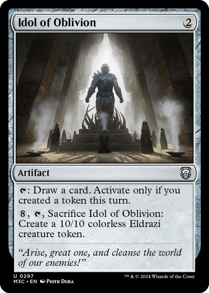 Idol of Oblivion 297 (Commander: Modern Horizons 3)  - Ripple Foil | Good Games Modbury