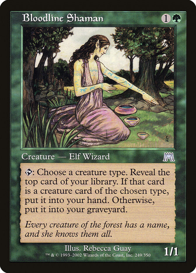 Bloodline Shaman 249/350 (Onslaught)  - Foil | Good Games Modbury