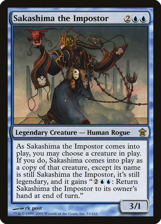 Sakashima the Impostor 53 (Saviors of Kamigawa)  - Foil | Good Games Modbury