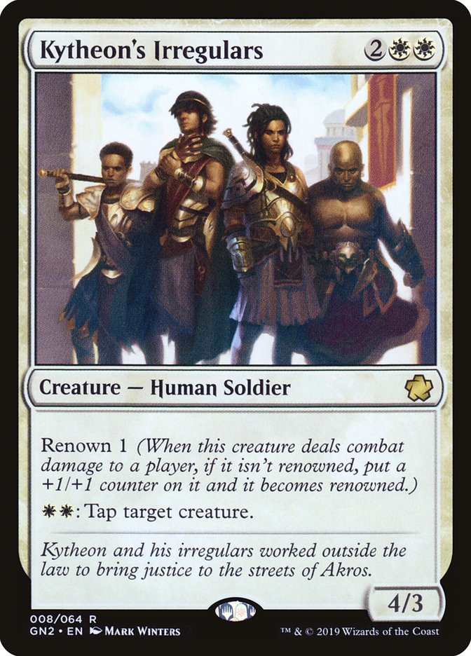Kytheon's Irregulars 8/64 (Magic Game Night 2019)  | Good Games Modbury