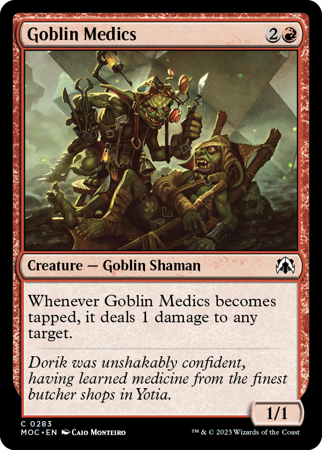 Goblin Medics [March of the Machine Commander] | Good Games Modbury