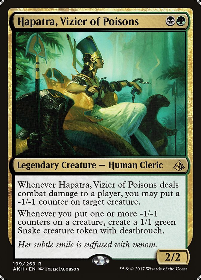 Hapatra, Vizier of Poisons [Amonkhet] | Good Games Modbury