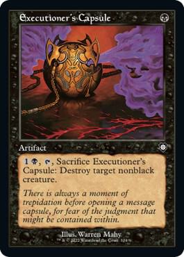 Executioners Capsule Retro Frame 104/40 (Commander: The Brothers' War)  | Good Games Modbury