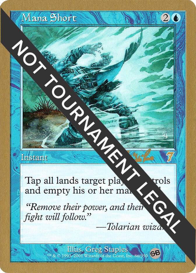 Mana Short 2002 Carlos Romao 7ED SB cr86sb/153 (World Championship Decks)  | Good Games Modbury