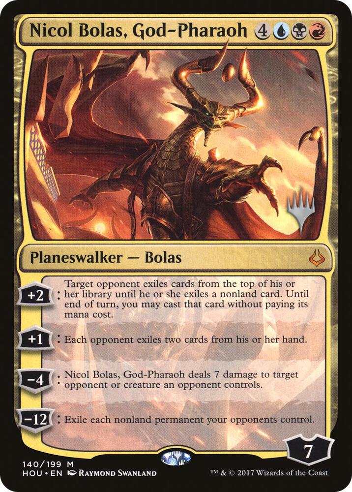 Nicol Bolas God Pharaoh 140p/62 (Promo Pack: Strixhaven)  | Good Games Modbury