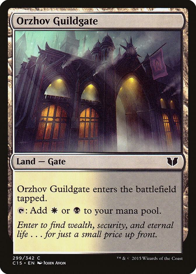 Orzhov Guildgate 299/342 (Commander 2015)  | Good Games Modbury